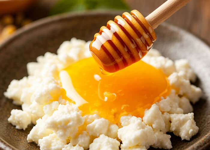 2 рецепта творога с использованием хлористого кальция