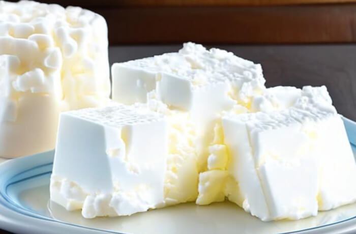 Рецепт сыра из замороженного кефира в домашних условиях — готовый продукт 2