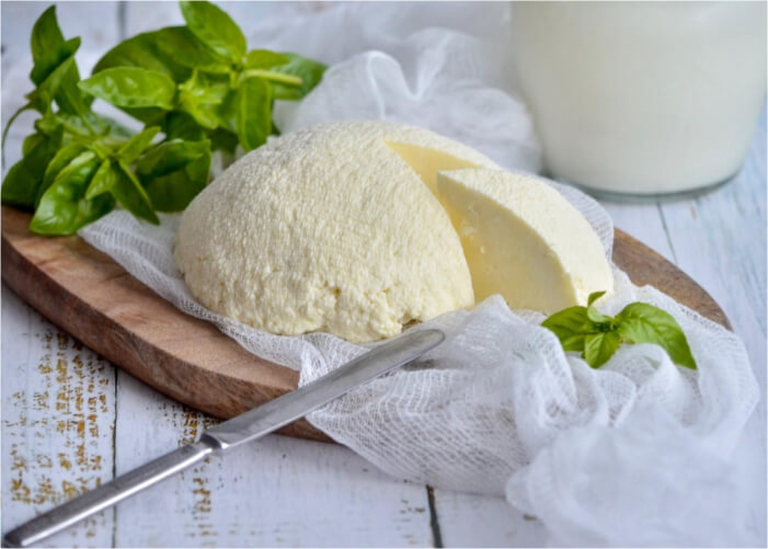 Сыр из молока с уксусом в домашних условиях
