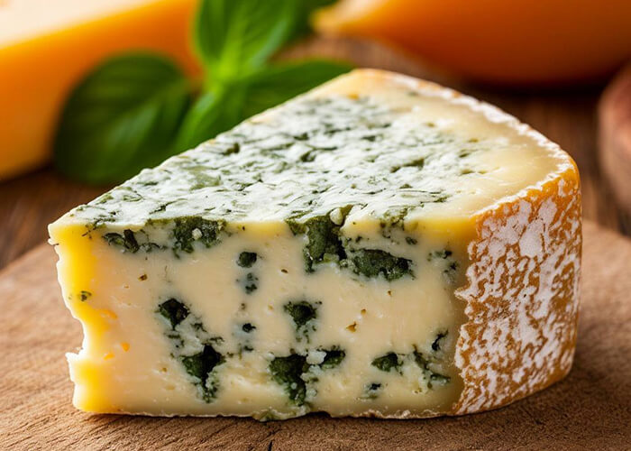 Популярные сыры с зеленой плесенью