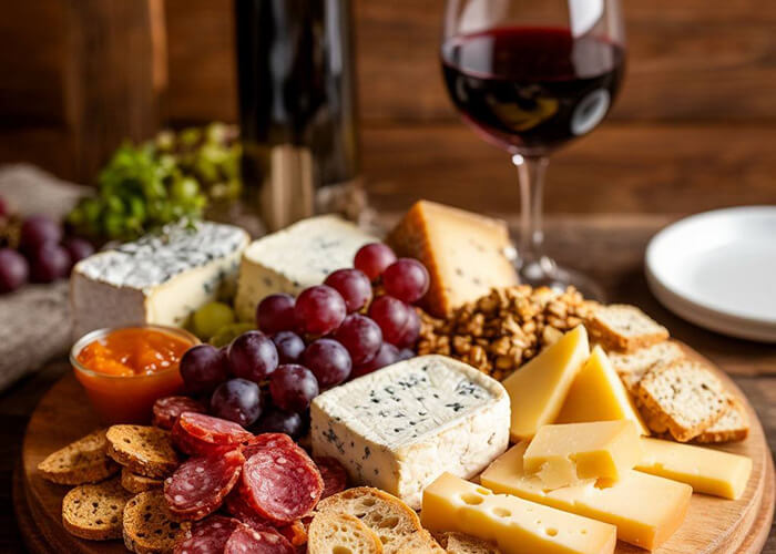 Как правильно сочетать вино и сыр