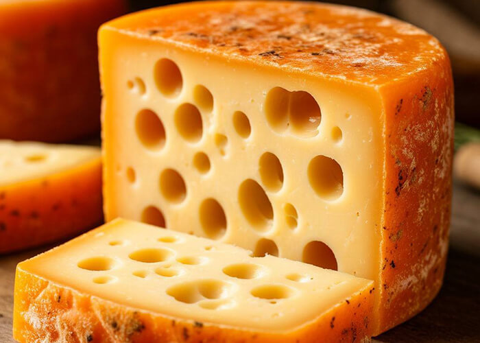 Сыр с большими дырками