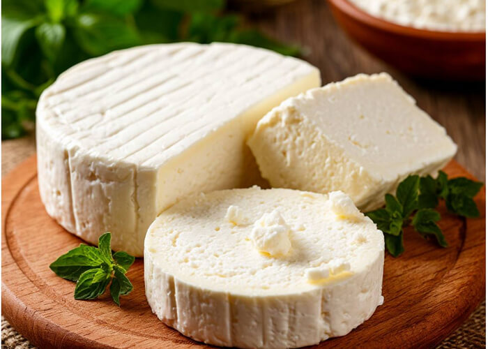 Рецепт сыра из молока, яиц и сметаны в домашних условиях — готовый продукт 1